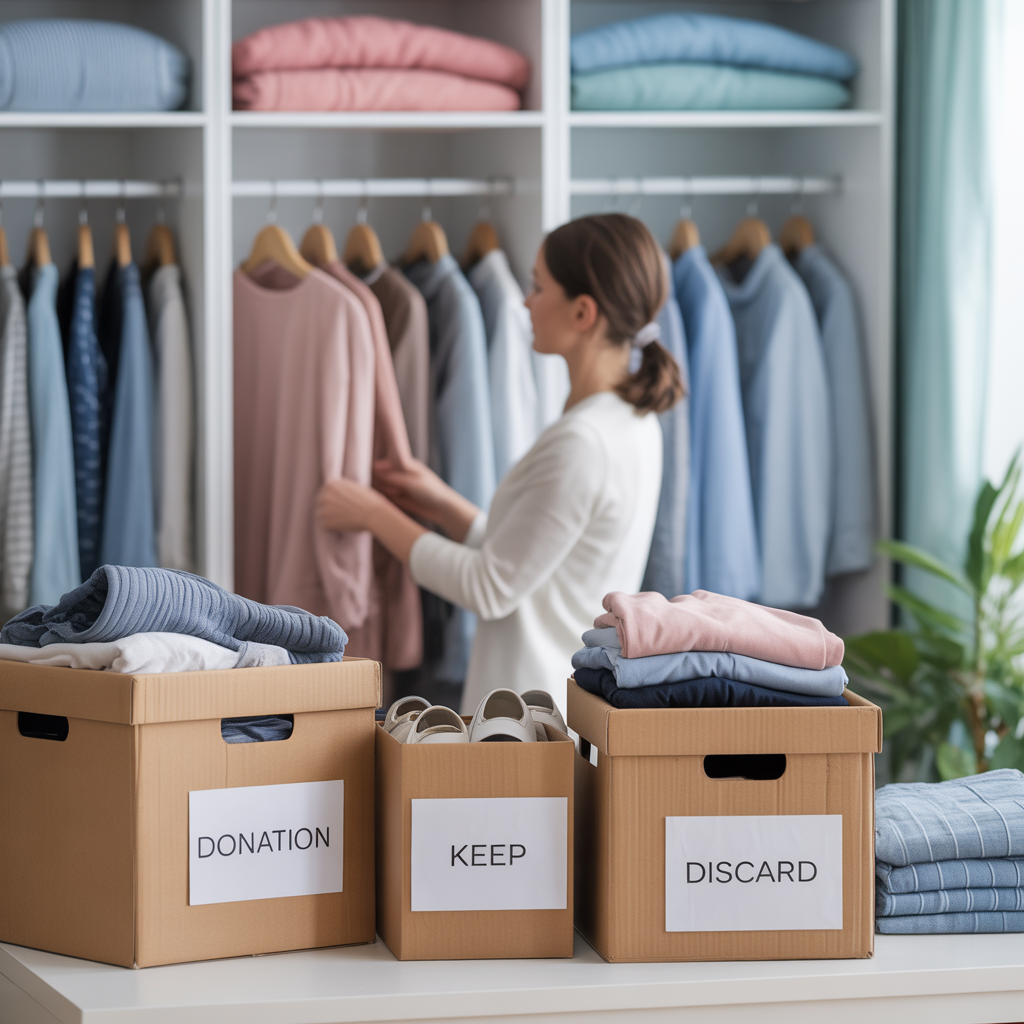 Professional closet audit service at Phraxellphik